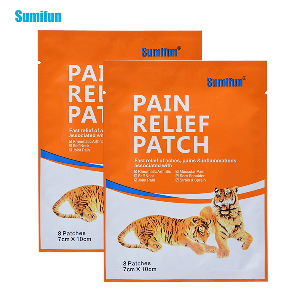 

16 шт. = 2 пакета, Пластырь от боли в мышцах