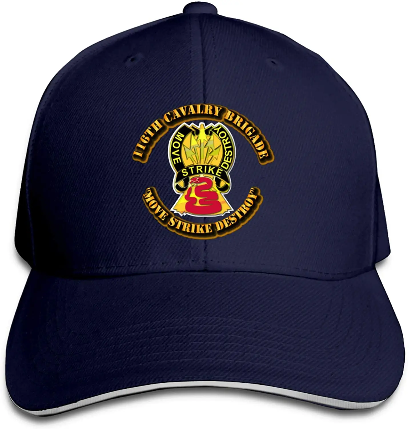 

116th Cavalry Brigade Baseball Caps Sandwich Caps