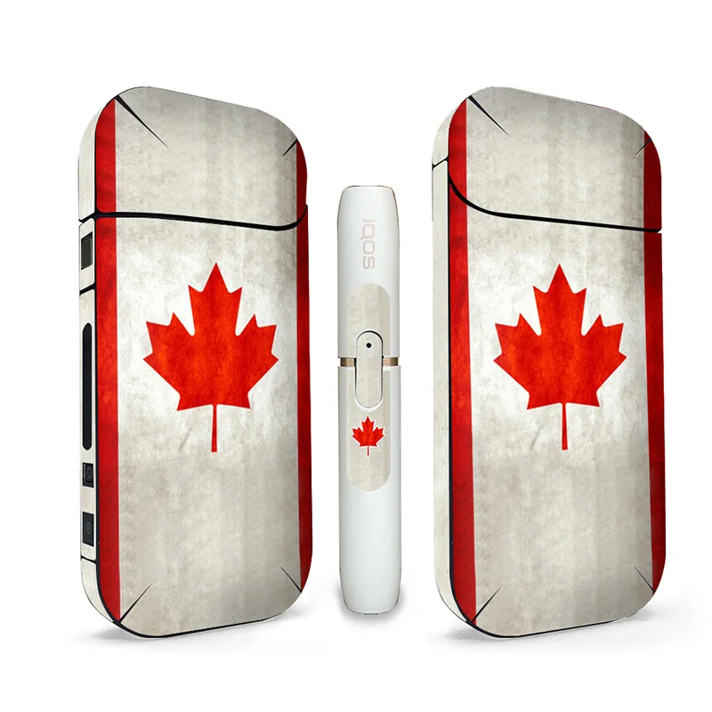 2 шт. дизайн флага для кожи IQOS электронных сигарет универсальная наклейка iqos 4 plus