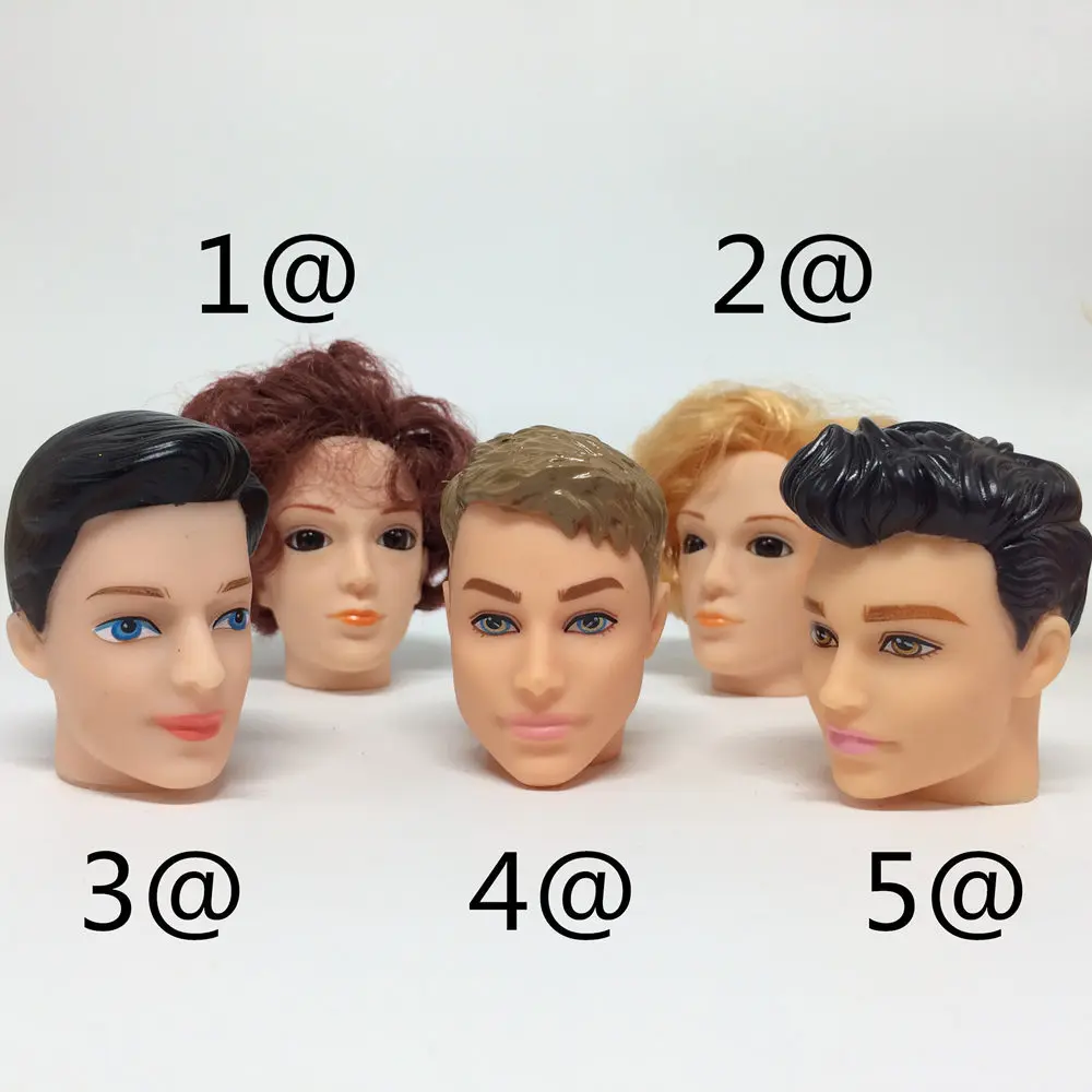 Мужской голова куклы длинные и короткие волосы мальчик 30 см 14 подвижный человек