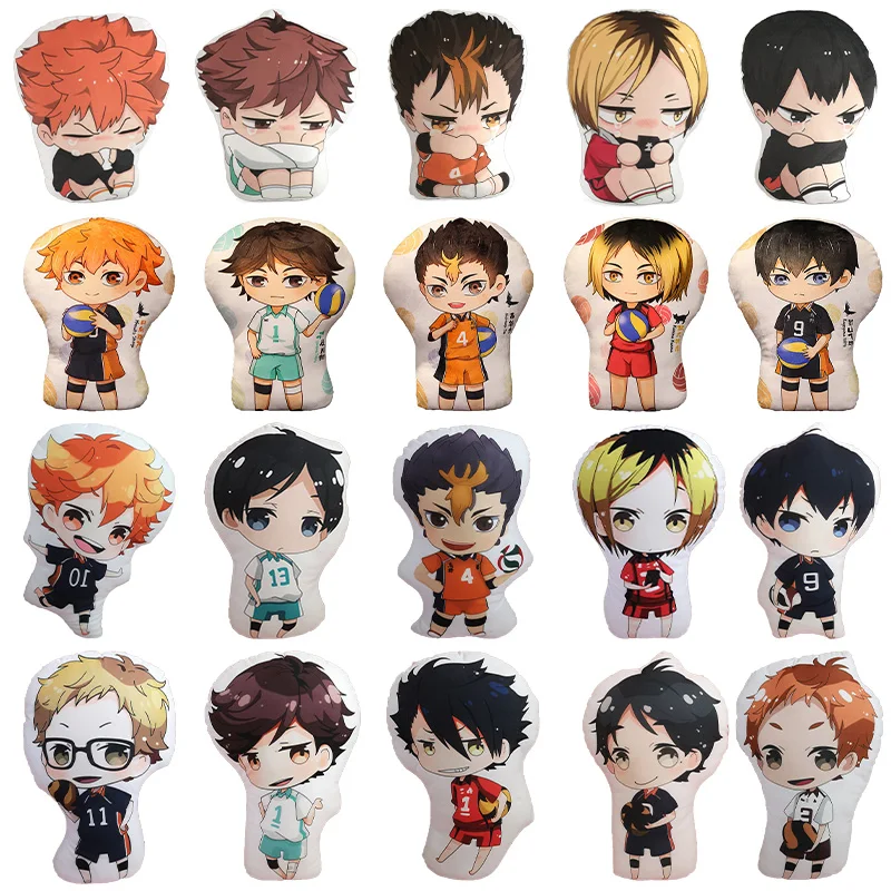 10 см Haikyuu плюшевые брелоки Фигурки игрушки Хината шоё Оикава тоору мини плюшевая