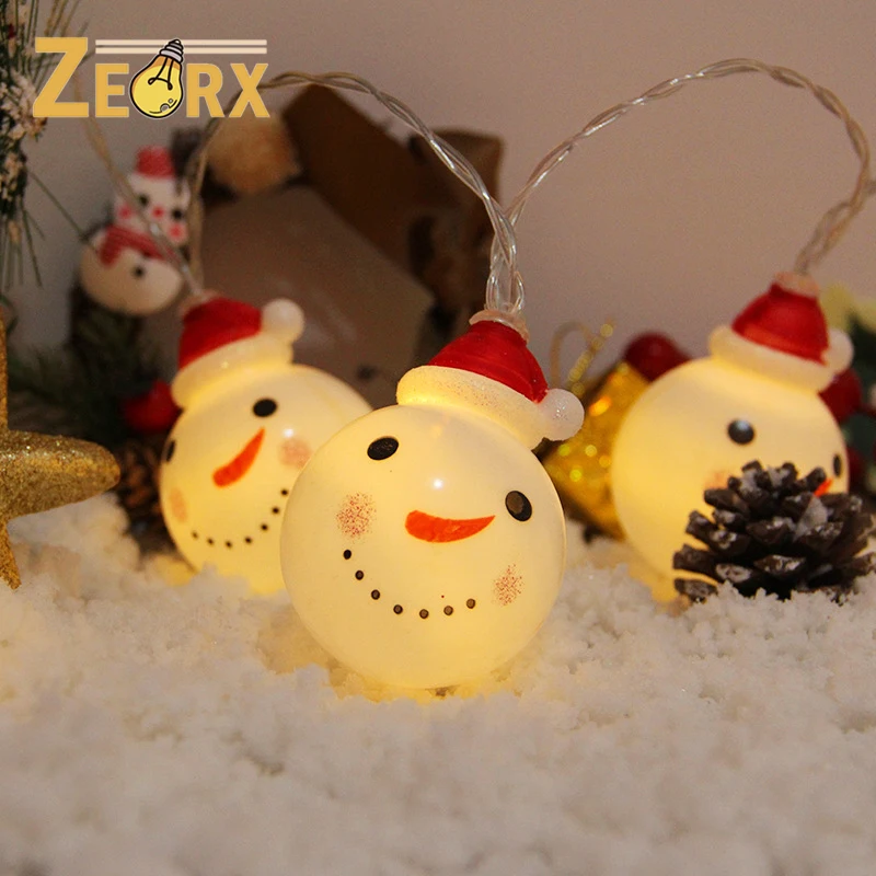 

Christmas String Lights, LEDs Santa Merry Christmas String Lights DIY Lights Decorations for Home Garden Party Xmas Decor