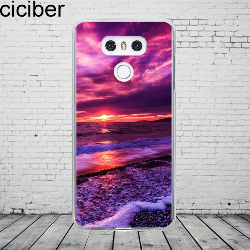 Гавайская Алоха Ciciber для LG G7 G6 G5 G4 V40 V35 V30 V20 чехол телефона ThinQ Силиконовый ТПУ K8 K10 K4