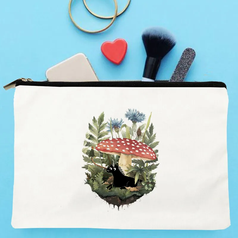 

Women Tiny Unicorn Printed Make up bag Fashion Women Cosmetics Organizer Bag for Travel Colorful Storage Bag for Lady Bag
