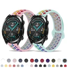 Ремешок для часов Samsung Galaxy watch 3, ремешок 4246 мм amazfit pacegts2bip, спортивный браслет Huawei Watch GT 22epro, 2022 мм