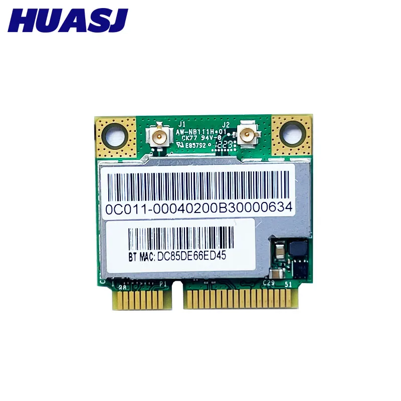 Новая беспроводная карта для Broadcom BCM943228HMB BCM43228 Half MINI PCI-E 2 4G/5Ghz 802.11b/G/n WIFI