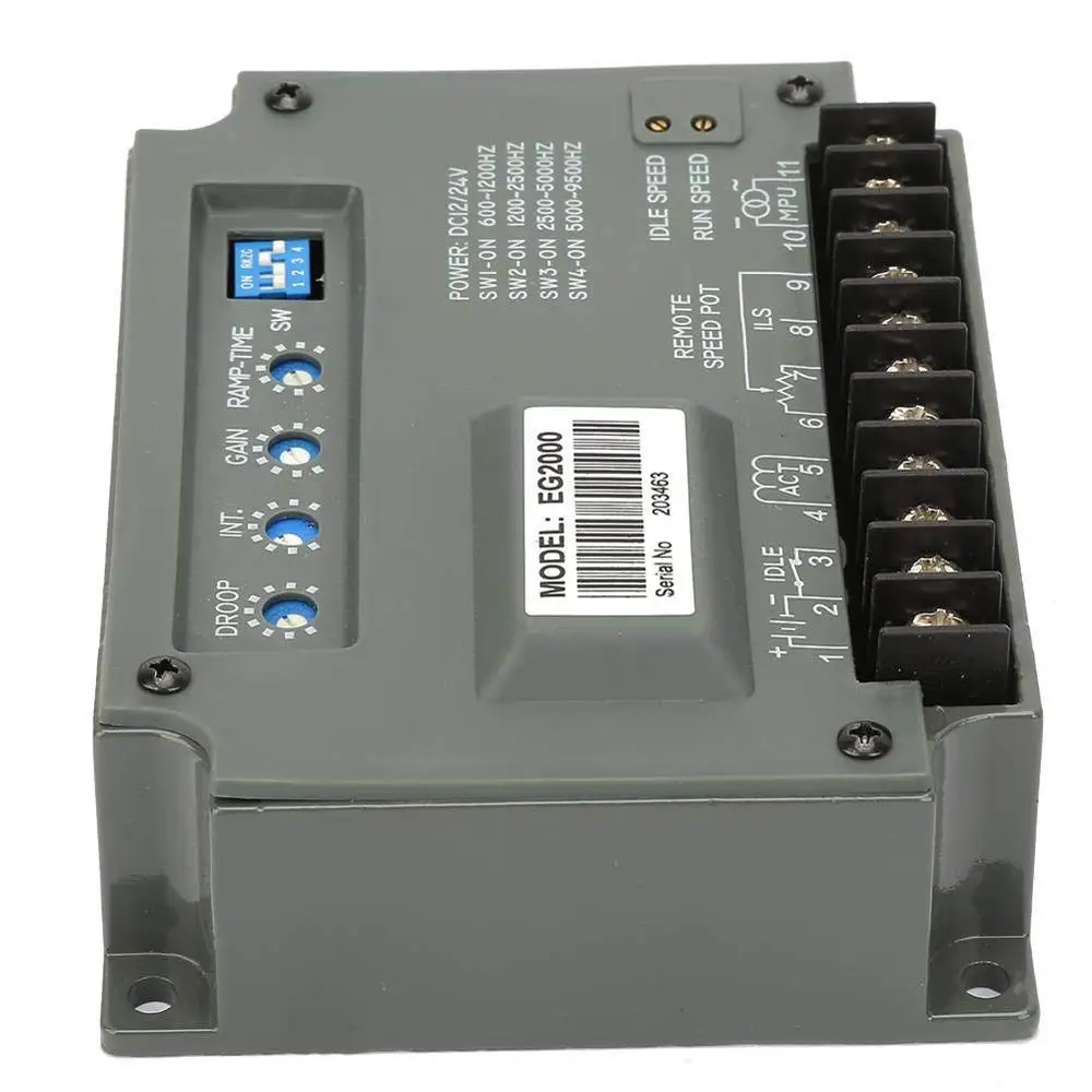 Регулятор скорости дизельного генератора EG2000 универсальное управление|control
