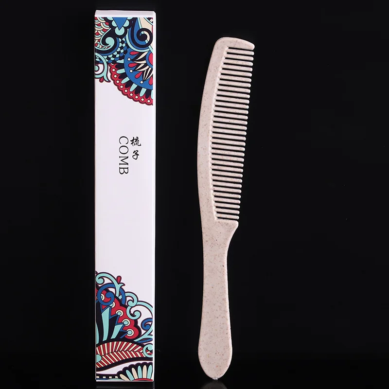 Многоразовые одноразовые гребни соломенные гостиничные инструменты для укладки