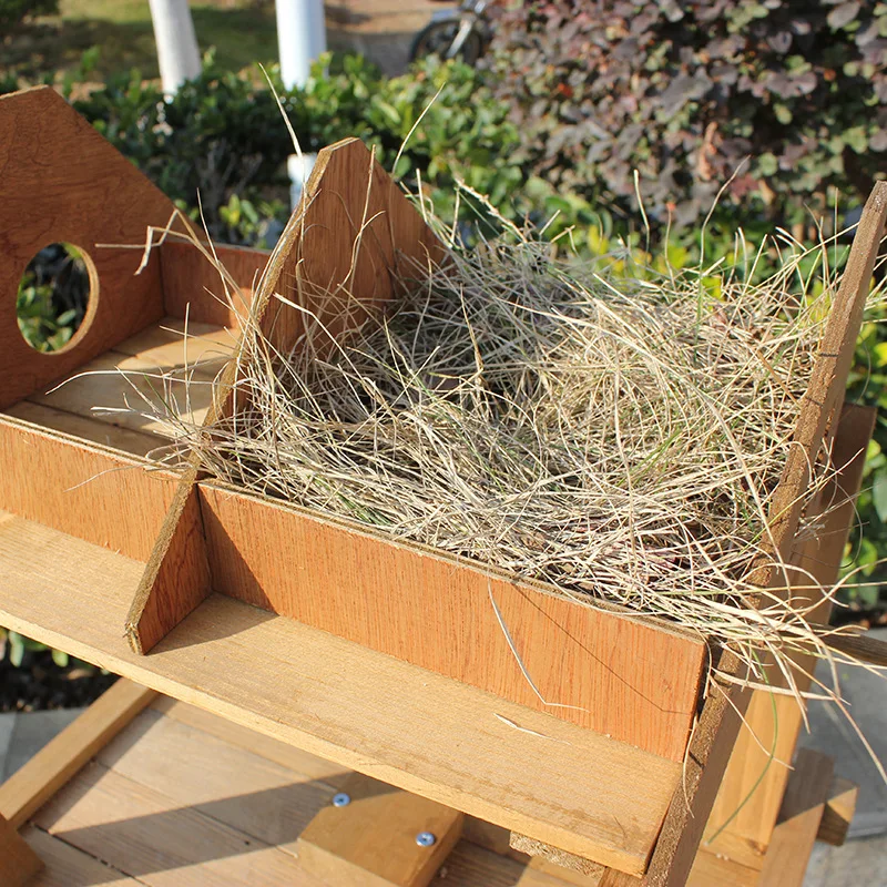 Твердая древесина открытый кормушка для птиц голубь Воробей контейнер еды