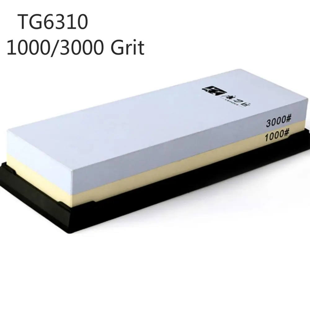 TAIDEA Профессиональный Ножи Точильщик две стороны 3000#8000# Грит заточка Системы Противоскользящие силиконовые Подставки whestone T0914W h5 - Цвет: TG6310