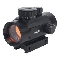 1x40rd tactical hunting red dot optische sight 11mm 20mm mounts riflescope aim punt rifle scope en chasse telescoop
