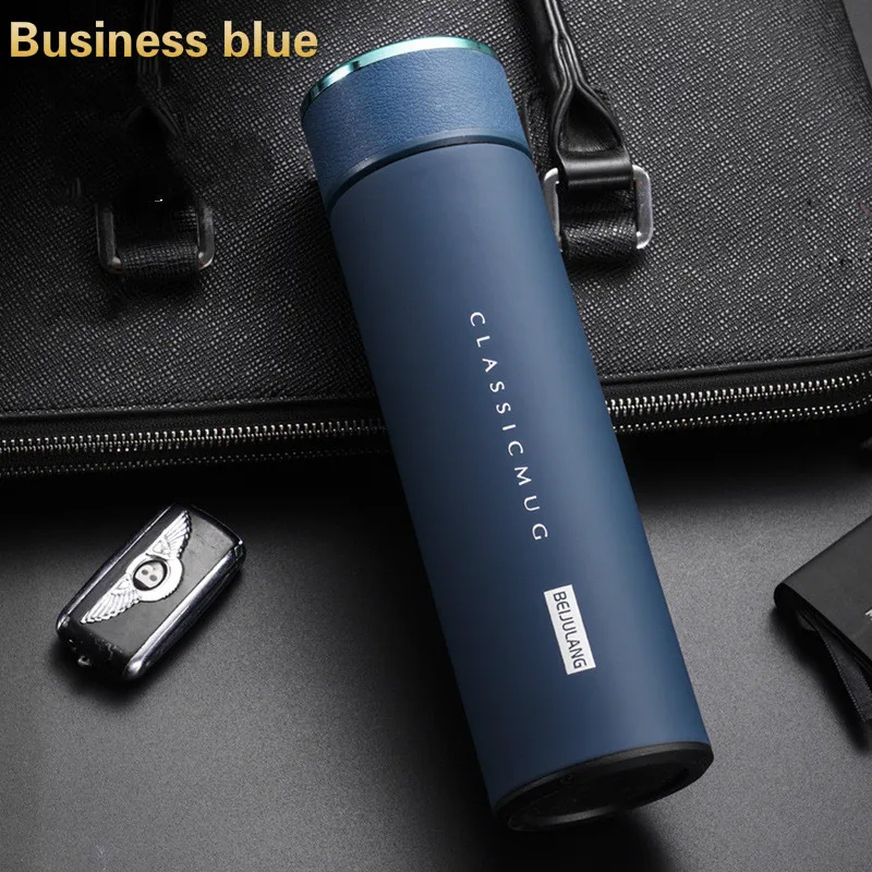 Термос чайная безвоздушная бутылка с фильтром из нержавеющей стали 304 Вакуумный