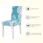 Цветочное растение чехол для кресла спандекс для столовой, эластичный чехол для кресла, для вечеринки, банкета, свадьбы, ресторана, 1 шт., моющийся