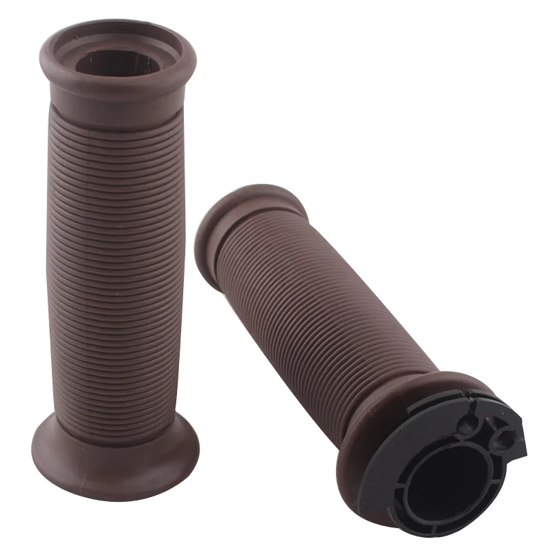 

Универсальные коричневые ручки 7/8 дюйма 22 мм, ручки для грязевого питбайка, мотоцикла, мотокросса, ручки для мотоцикла, аксессуары, левый и п...