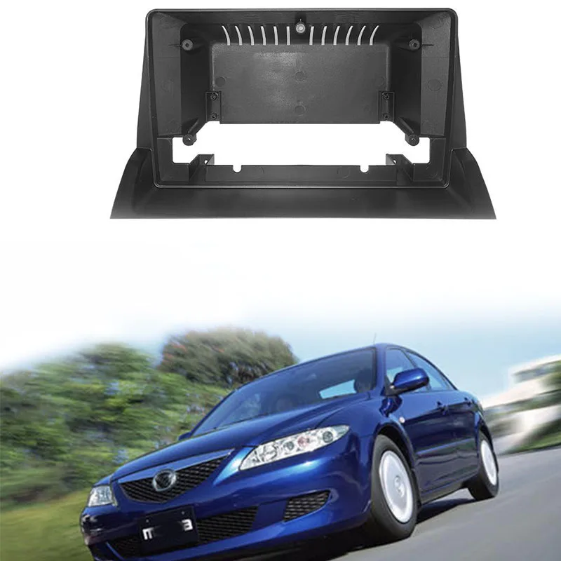 

10,1 дюймовый Fascia двойной Din автомобильный DVD-адаптер, Facia 1/2Din, устанавливаемая панель, комплект для приборной панели для MAZDA 6