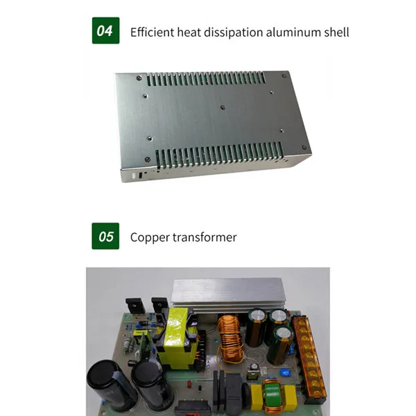 48V 12.5A 600W переключатель питания для мониторинга оборудования промышленной