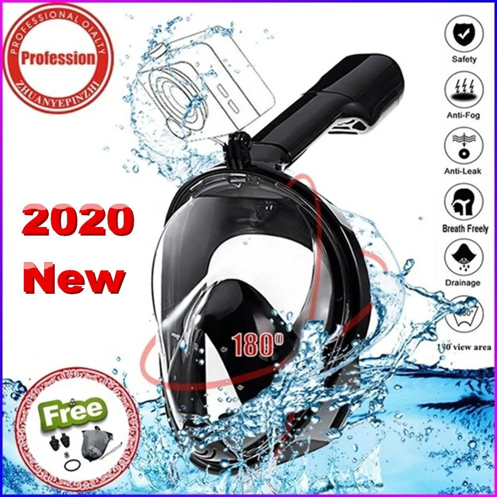 

Маска для ныряния на все лицо, маска мужская для подводного плавания, охоты