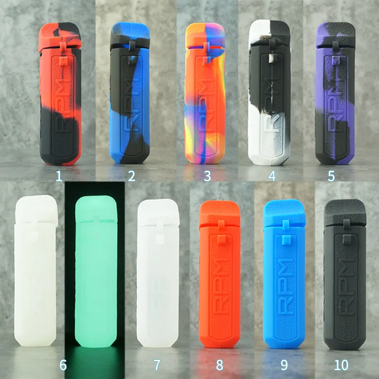 10 шт. Smok RPM40 Pod Mod Kit 40 Вт силиконовый чехол для переноски Чехол нескользящий