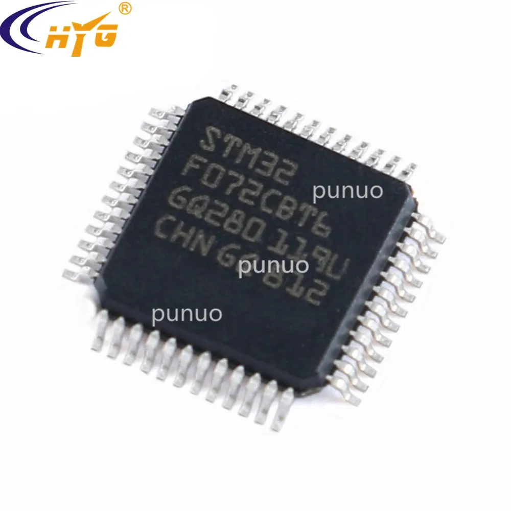 Оригинальная аутентичная Инкапсуляция STM32F072CBT6 LQFP 48 32 битный микроконтроллер 128K