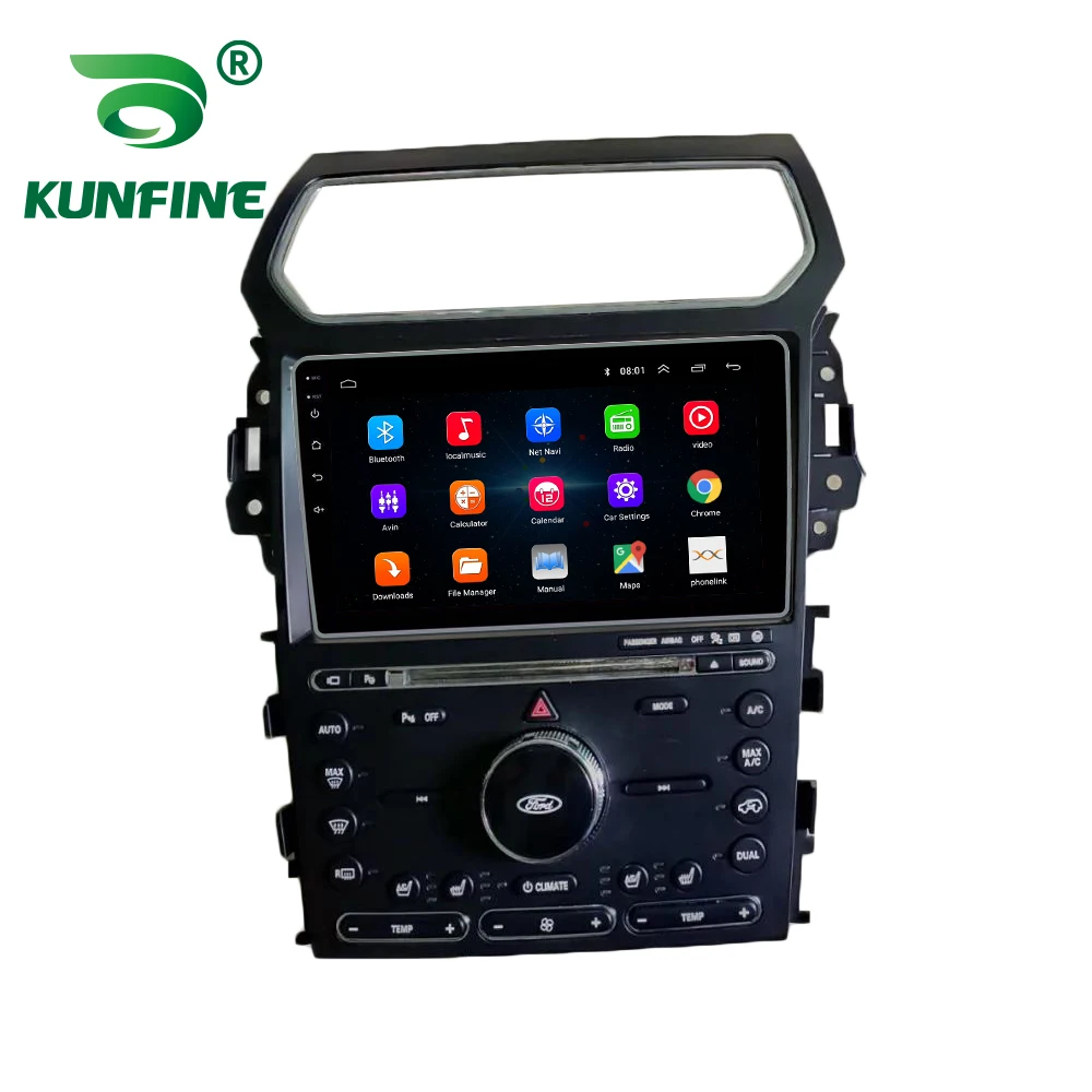 Car Radio For Ford Explorer 2011-2019 Octa Core Android 10.0 DVD GPS Navigation Player Deckless Stereo Headunit |