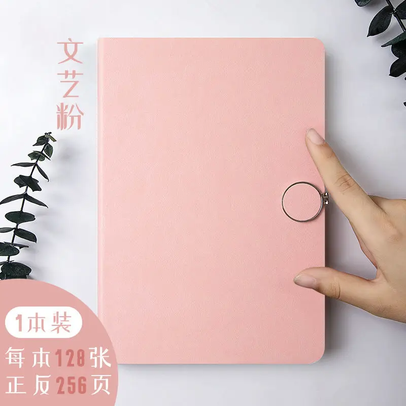 

Business PU Leather A5 Simple with Buckle Notebook Journals Agenda Planner Creative School Stationery Office Accessories