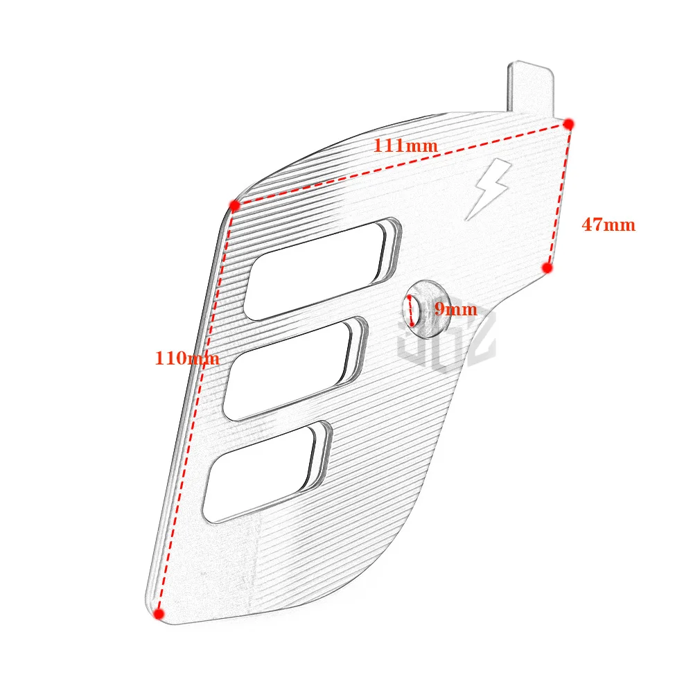 

Motorcycle CNC Front Wheel Side Protector Rocker Cover Decorative For Vespa Sprint Primavera LX S 150 Piaggio Accessories Black