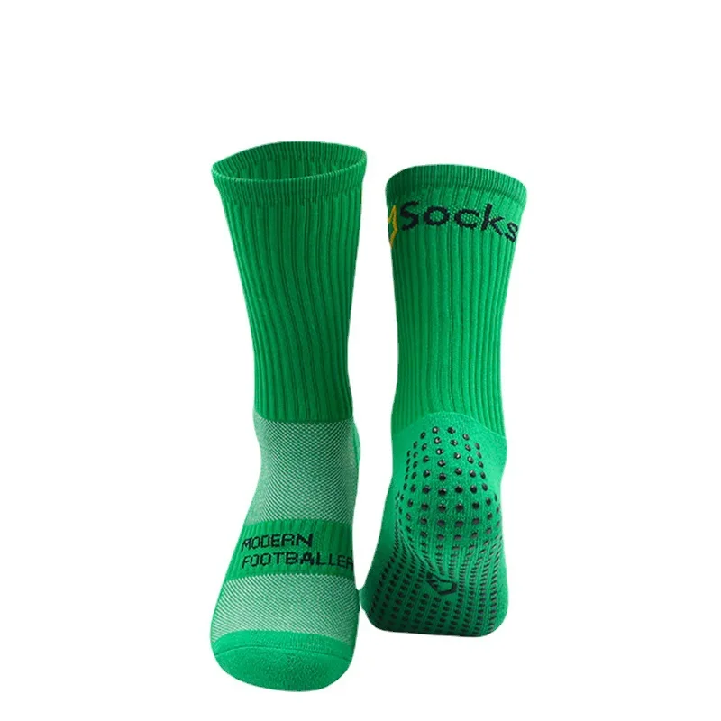 

New Sports Socks Cycling Socks Anti-Slip Men's Socks Football Dot Rubber Socks Sweat-Absorbent And Breathable Compression Socks