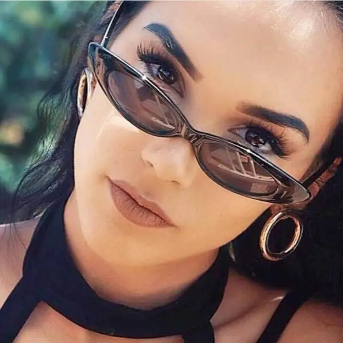 Маленькие овальные солнцезащитные очки для мужчин мужские ретро из