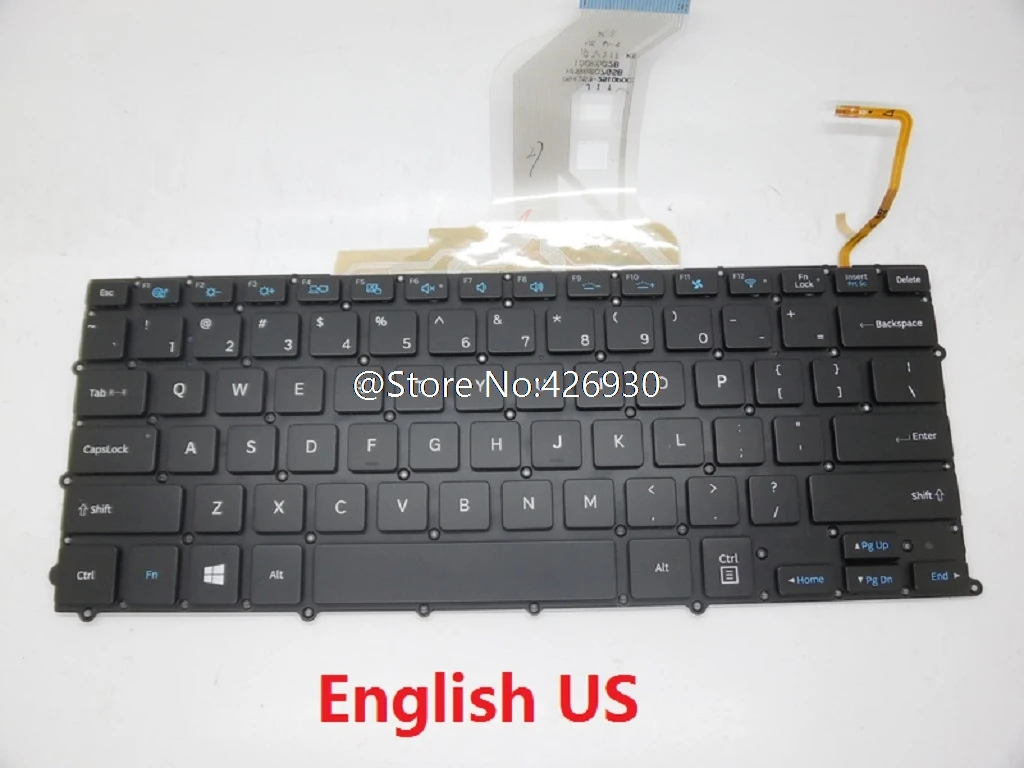 Клавиатура для samsung NP900X3B NP900X3C 900X3B 900X3D 900X3E 900X3F 900X3K английский США Франция FR UK SL Чешский CZ Испания SP с подсветкой