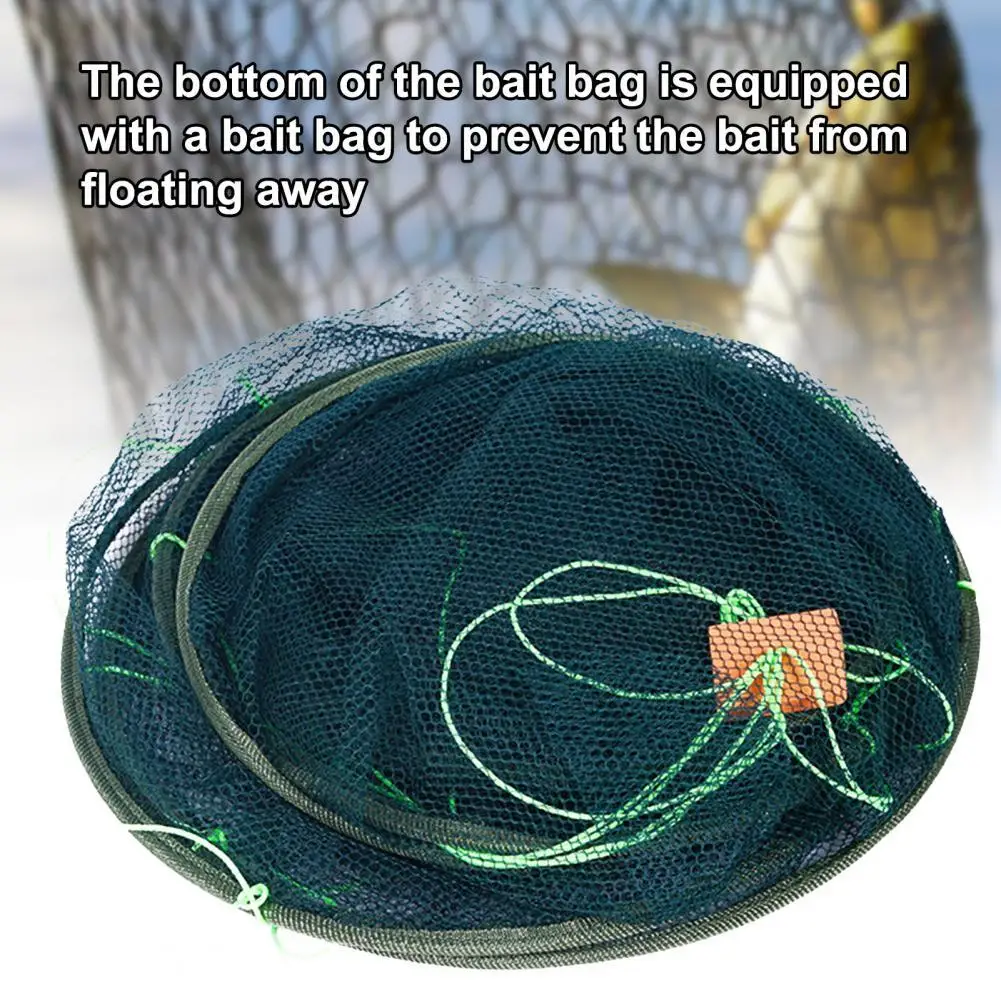 

Landing Net Strong Load-bearing Foldable Nylon Anti-corrosion Fish Trap for Angling