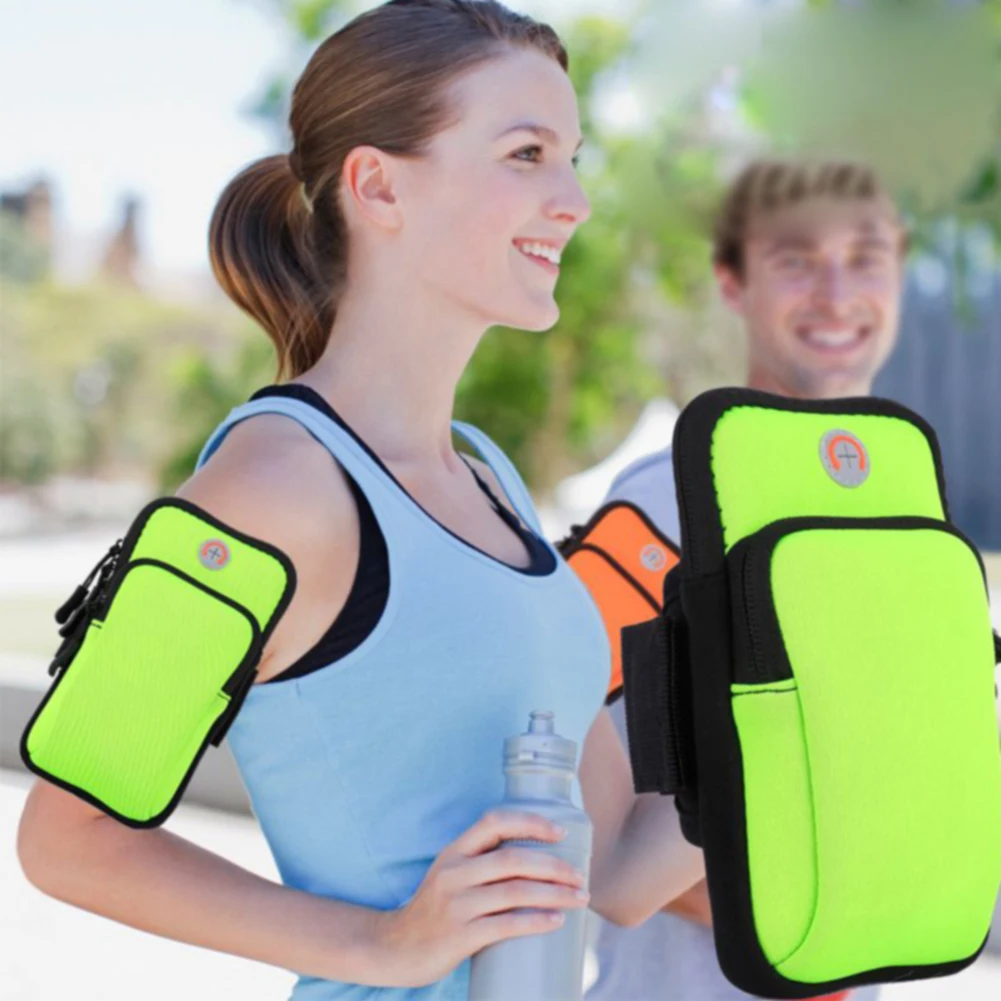 

Armband Daily Organizer Wear Resistance Sport Pouch Outdoor Jogging Bag Waterproof Running Mobile Phone Holder Solid Gym