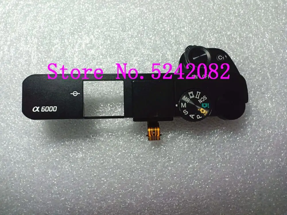 Новинка 90% верхняя крышка A6000 Кнопка затвора Power Swich для камеры SONY ILCE 6000 ILCE6000