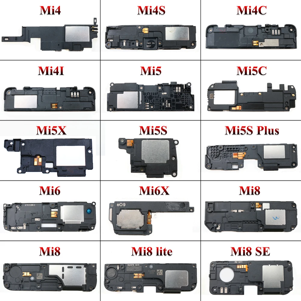 Сменный динамик YuXi для Xiaomi Mi 4 4C 4S 4I 5 5S Plus 5C 5X 6 8 8SE Mi3 Mi4 Mi5 Mi6|Шлейфы мобильных