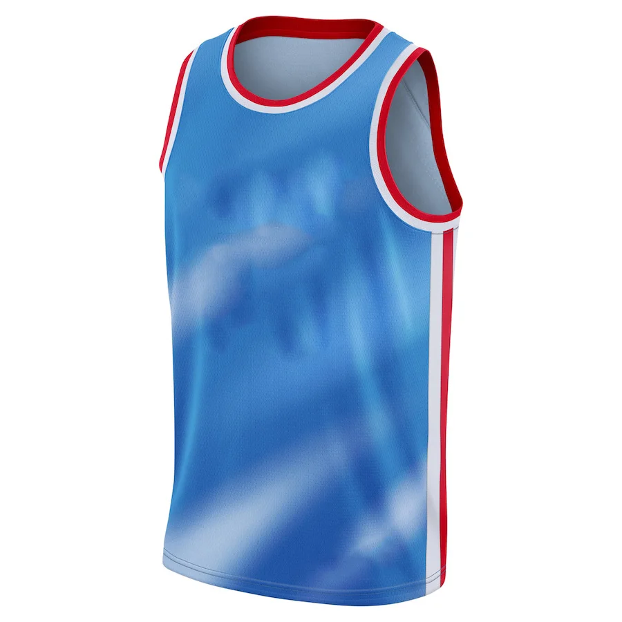 

Customized Stitch Basketball City Black Jersey Mens Plain Print Brooklyn Training Vest Sports Classic Light Blue Jerseys