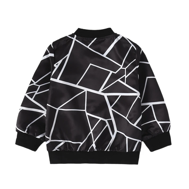 Куртка-бомбер для мальчиков черная ветровка зимы 2020 |