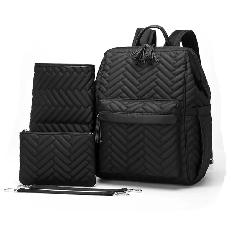 5 шт./компл. модная сумка для мам подгузников вместительная смены дорожный рюкзак