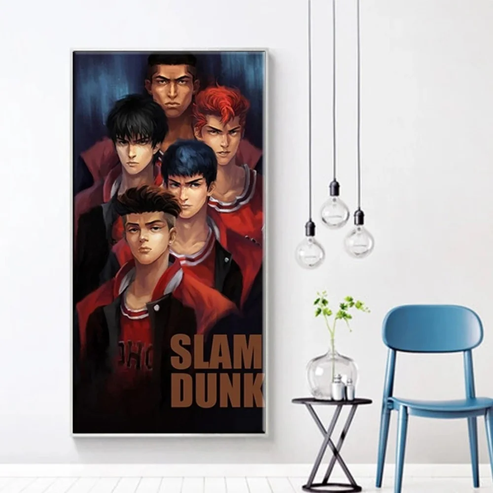 

Hot Selling HD Japanese Anime Christmas Theme Poster Wall Art Canvas Painting Boy Children's Bedroom Home Decoration