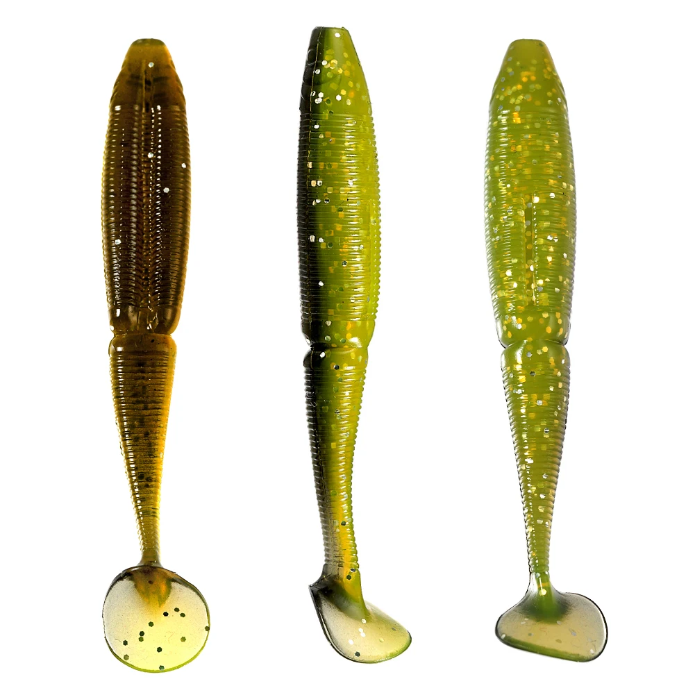 

SUNMILE Fishing Soft Bait Shiner Swimbait Worm Artificial Baits Rock Fishing Wobblers Leurre Souple Lure Perch Trout Lures