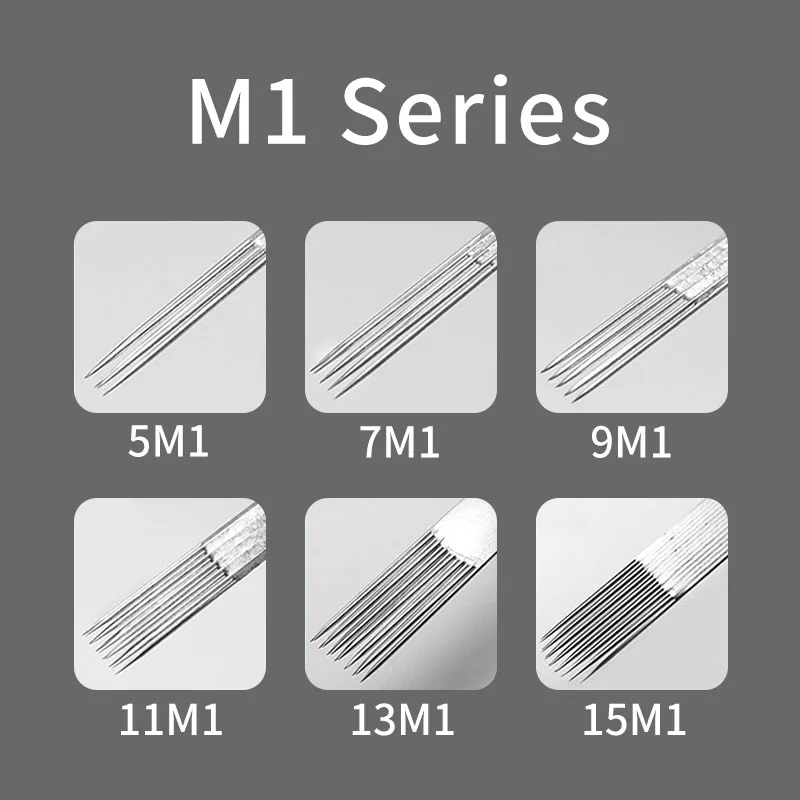 Иглы для тату машинки 50 шт 5M1 7M1 9M1 11M1 13M1 15M1|Иглы тату| |