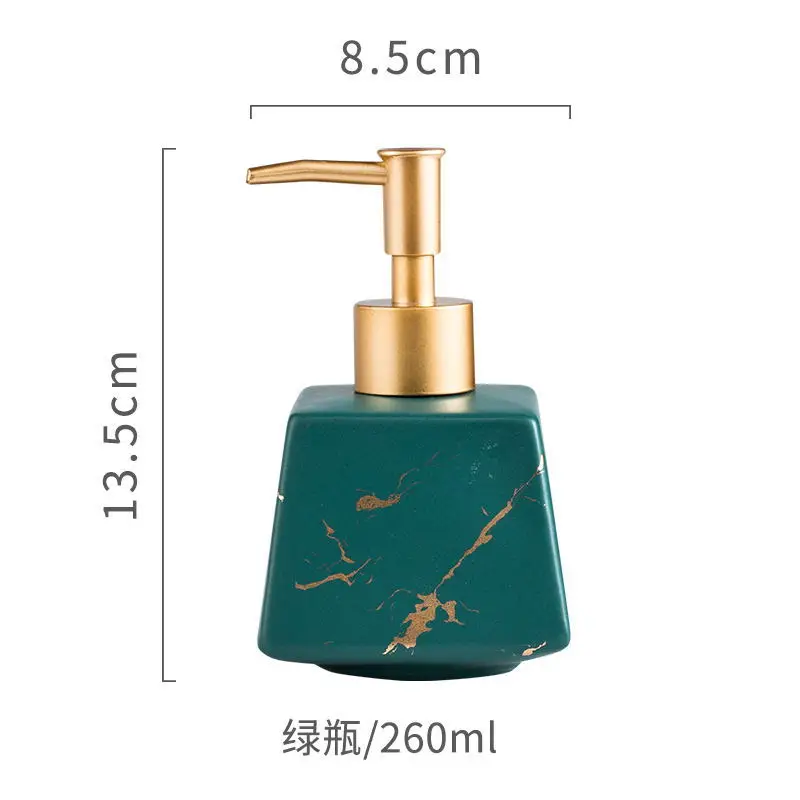 

Hotel Club Ceramic Shampoo Bath Shampoo Bottle Bottling Emulsion Press Bottle Bathroom Accessories