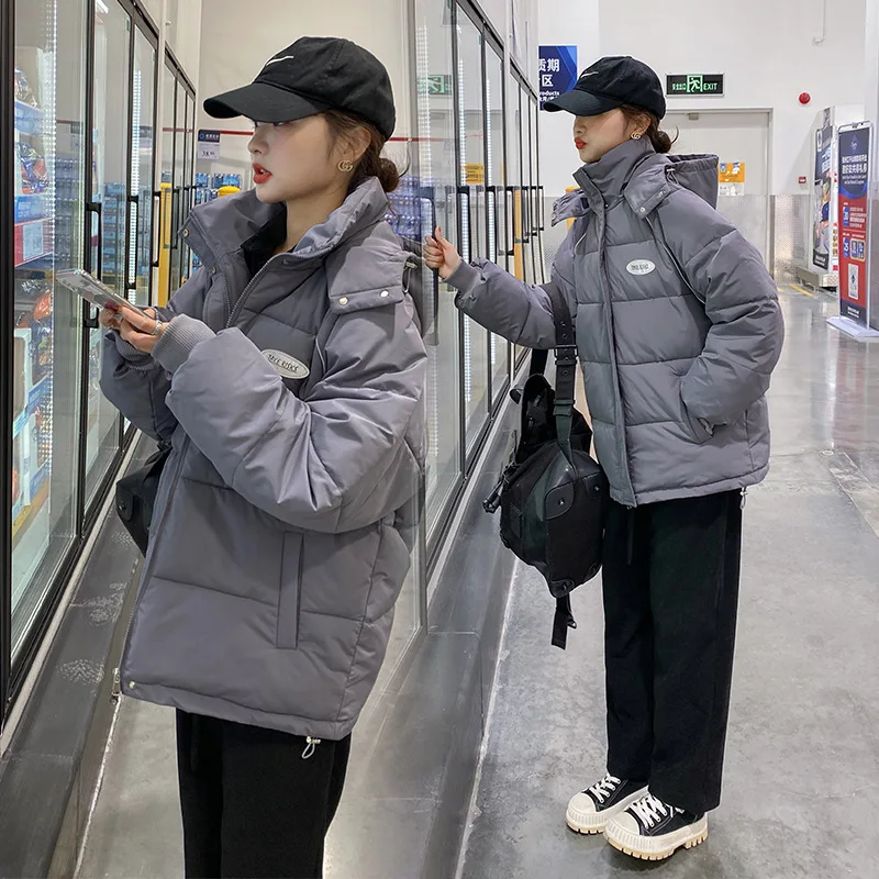 

Clothing for Winter Jacket Coat Women Short Female Student Cotton 2021 The New Little Guy