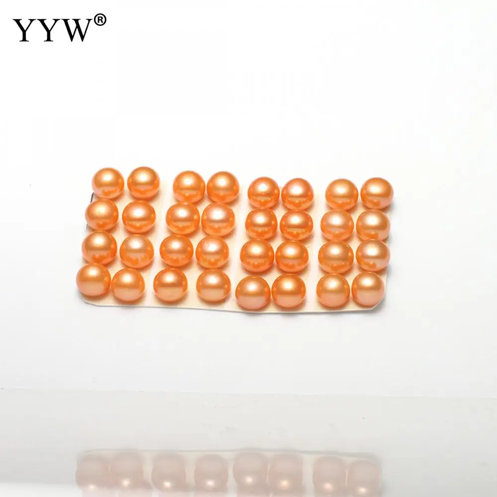 Оптовая продажа недорогие бусины из пресноводного жемчуга с полуотверстием