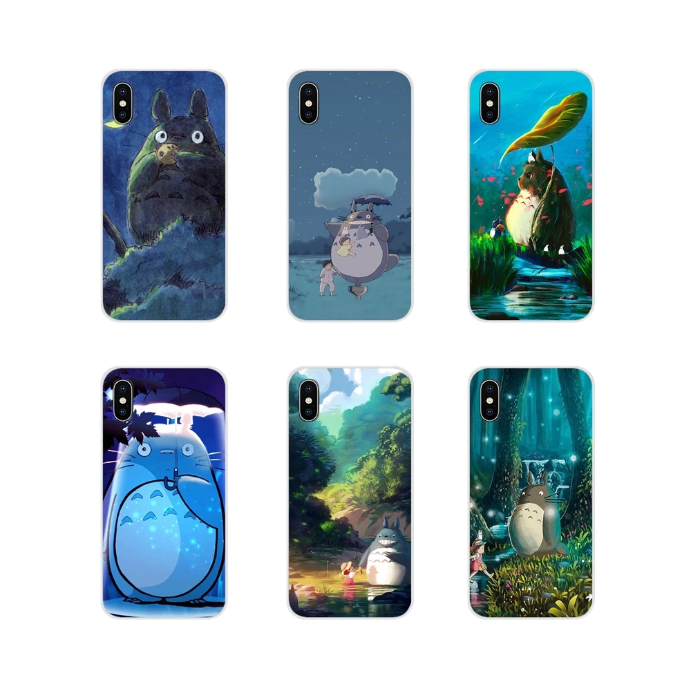 Тоторо Чихиро Гхибли для Huawei Y5 Y6 Y7 Y9 Prime Pro GR3 GR5 2017 2018 2019 Y3II Y5II Y6II - чехлы для телефона.