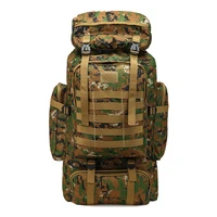 army hunting bag big capacity waterproof wear resisting outdoor sports bag 80l 3d military tactical backpack