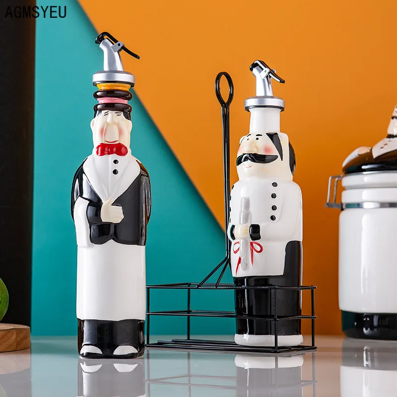 

Креативное керамическое украшение AGMSYEU в европейском стиле, банка для приправ, украшение для дома и кухни