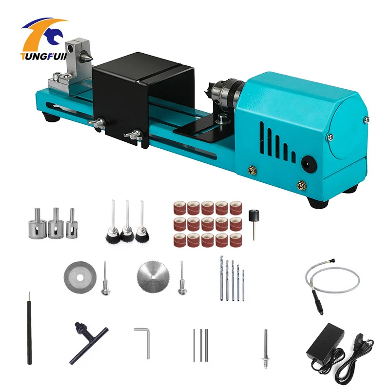 150 Вт мини токарный станок полировальный стандартный набор DIY