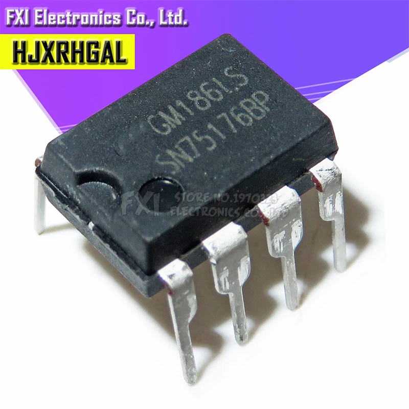

100PCS SN75176BP DIP8 SN75176 DIP 75176 Bus transceiver