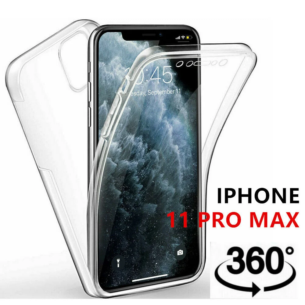 

COQUE HOUSSE 360° INTEGRALE POUR FOR IPHONE 11,PRO MAX PROTECTION COMPLETE