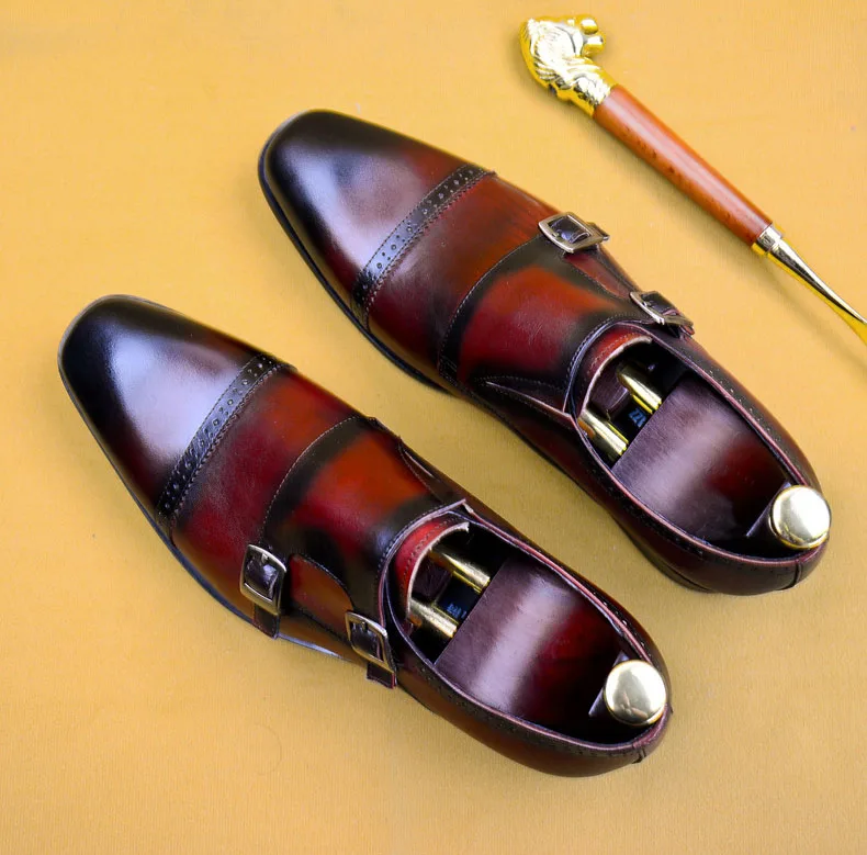 Туфли мужские классические из натуральной кожи натуральная кожа без застежки