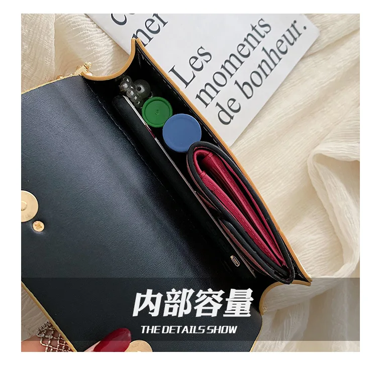 Новинка 2019 года сумка на одно плечо с цепочкой из бисера и двойным поясом